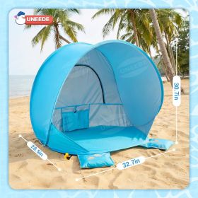 Baby Beach Tent Pop Up Baby Tent with UV Protection - Portable Infant Shade Canopy, Must-Have Beach Baby Essentials (Style: L)